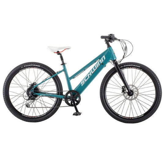 Schwinn 650 F Voador Electric Step Through bike in Teal: Medium